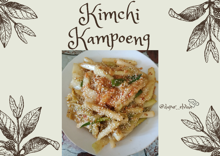 Kimchi Kampoeng simpel & anti ribet?