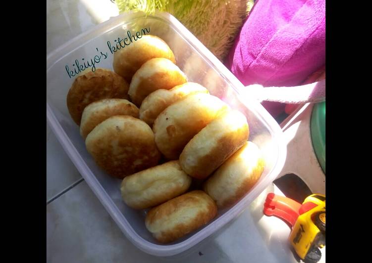 Donat kentang tanpa telur asli empuk ?