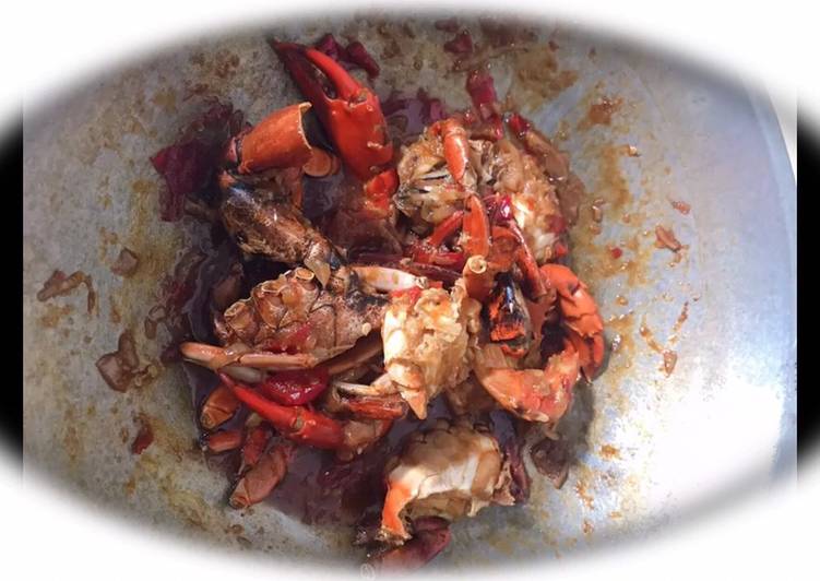 Kepiting asam manis pedas ???